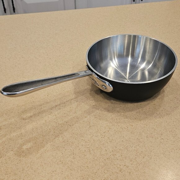 RARE ALL CLAD 1 QUART LTD ANODIZED SAUCE POT PAN SAUCEPAN SAUCEPOT - Picture 1 of 10